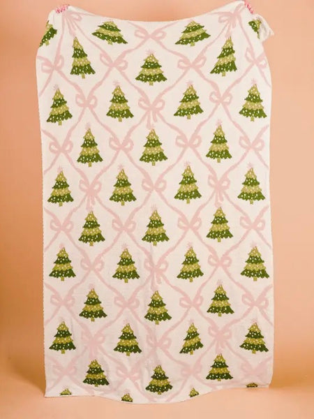 Cozy Dreams Luxe Blanket - Twinkling Trees