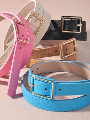 Outlined Square Belt