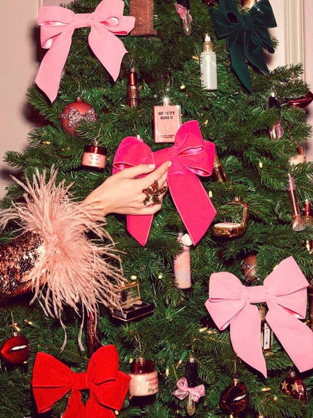 Velvet Bow Clip Ornament