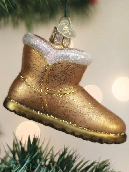 Sheepskin Boot Ornament