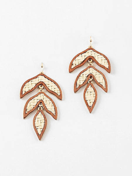 Desert Fern Earring