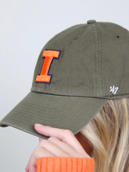 Illinois Illini Logo Clean Up Cap