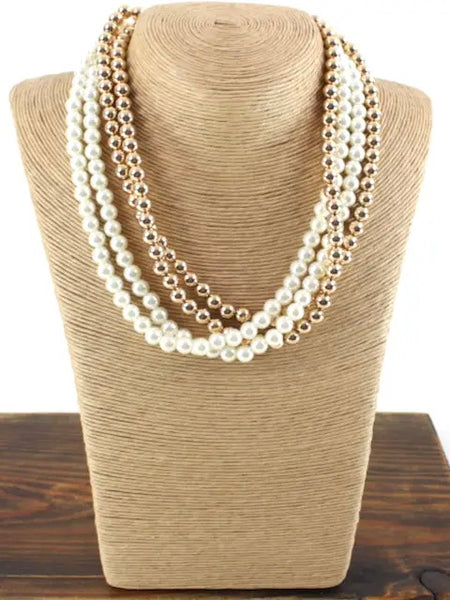 Poppy Pearl Necklace