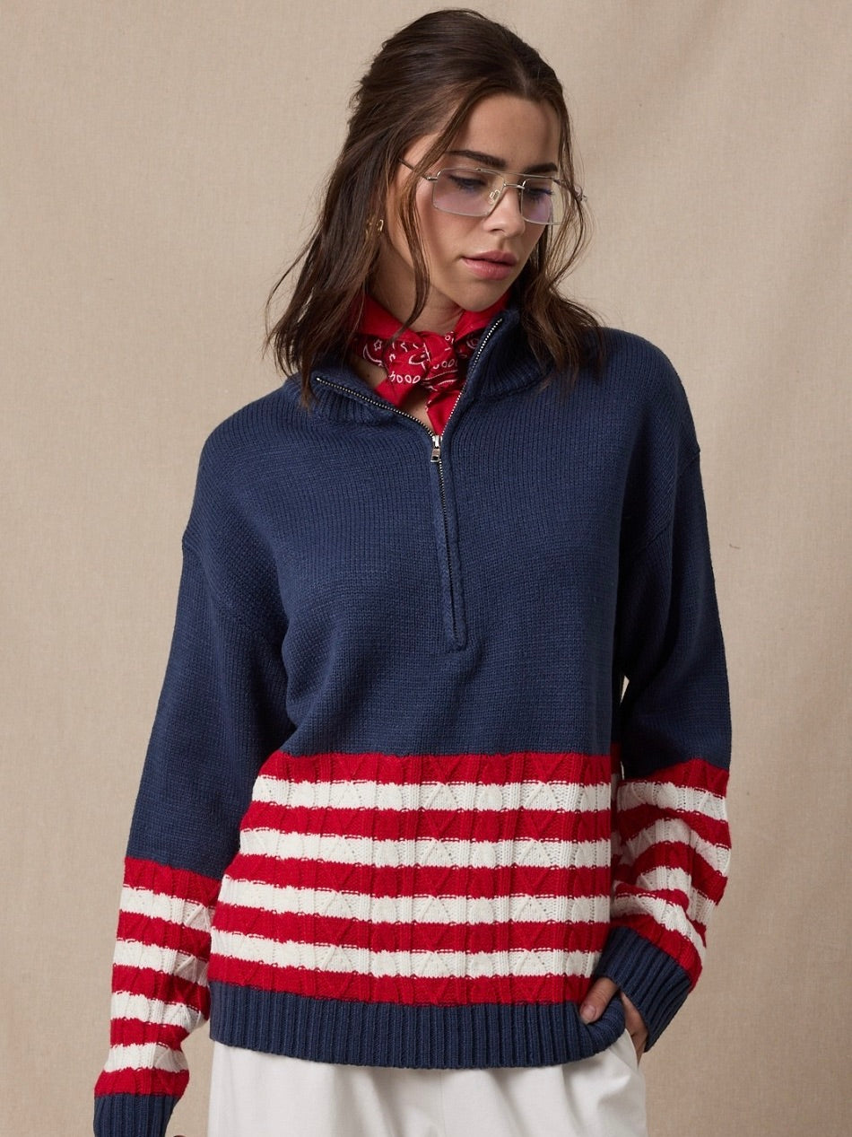 Nautical Stripes Sweater