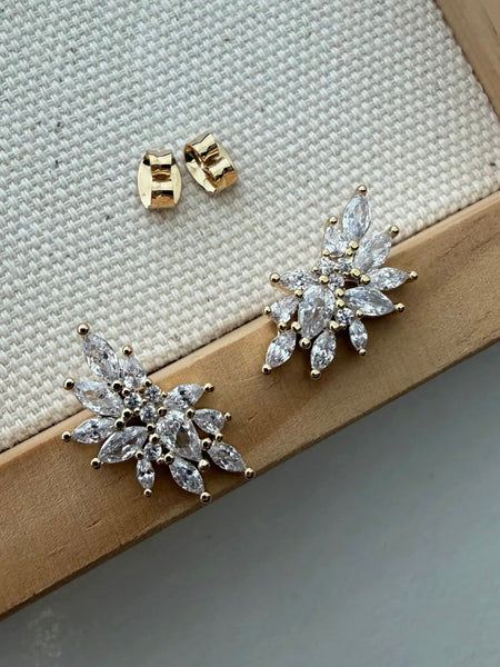 Fan-tastic Cluster Earrings