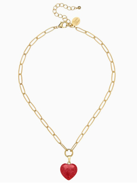 {Susan Shaw} Audrey Heart Necklace