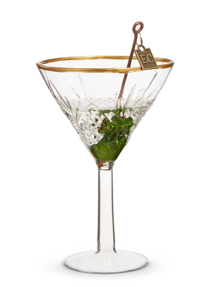 Elegant Martini Ornament