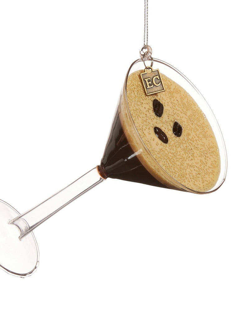 Chocolate Espresso Martini Ornament