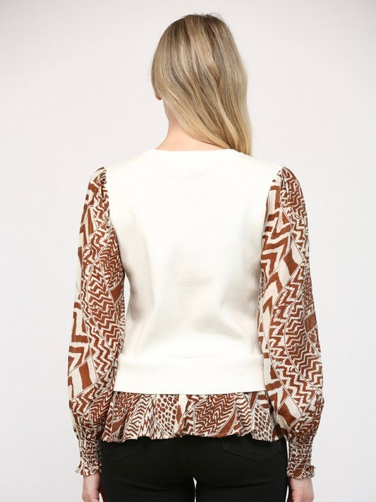 Into The Wild Sweater Top