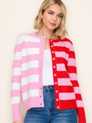 Henny Striped Cardigan