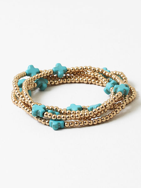 Crossed Color Bracelet