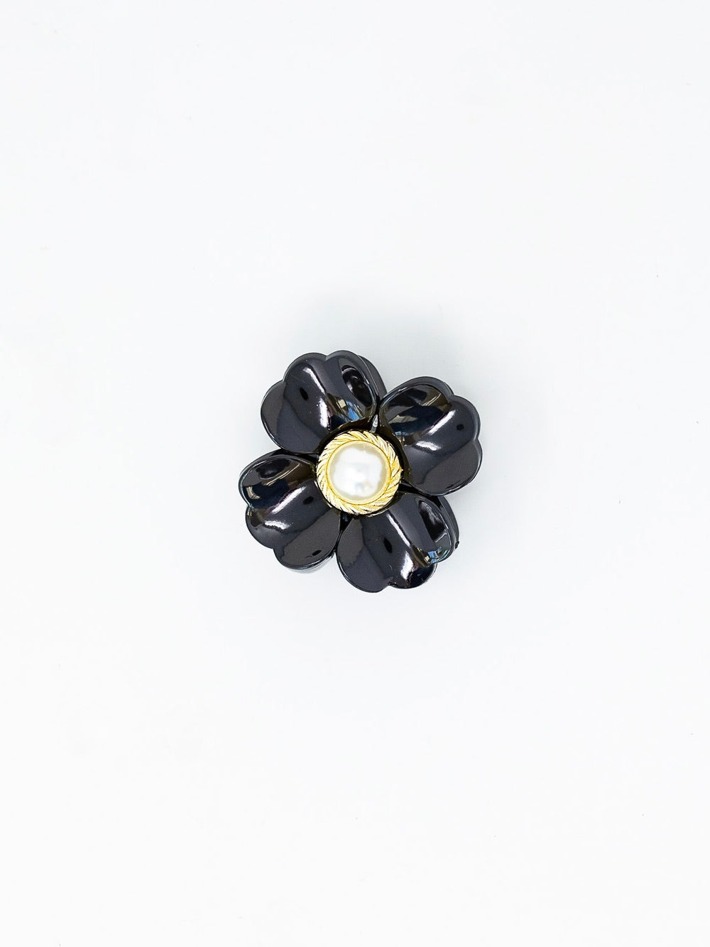Pearl Flower Claw Clip