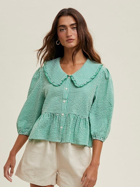 Peter Pan Collar Blouse