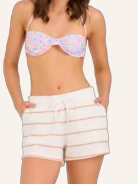 Striped Cloud Shorts