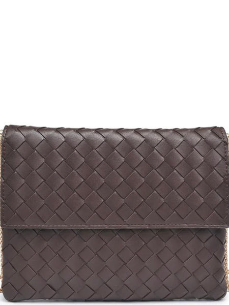 Ivy Woven Clutch