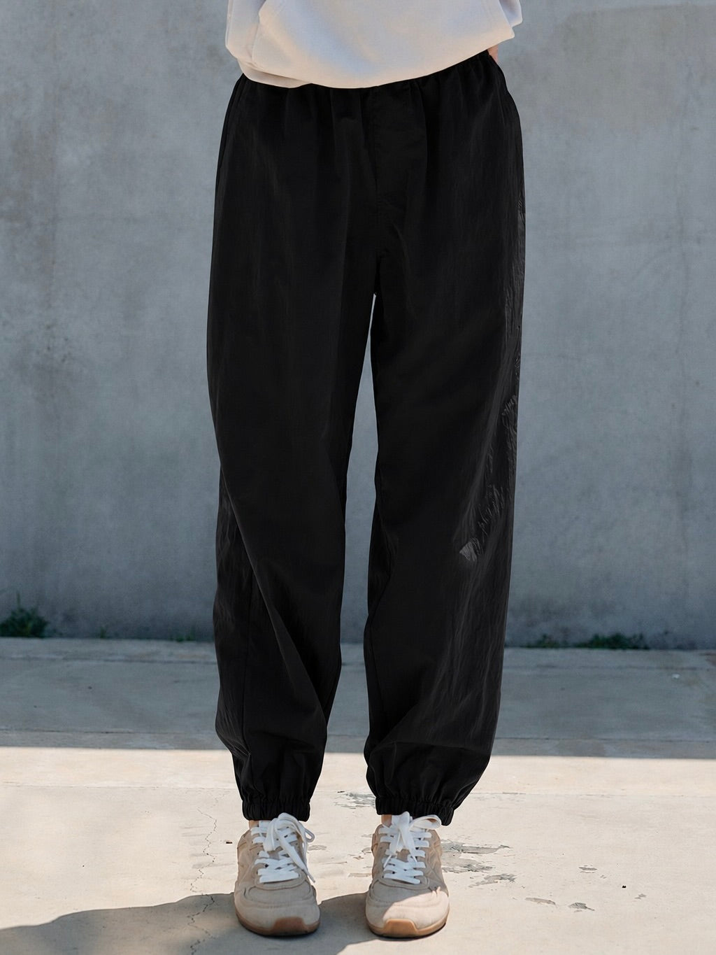 Elastic Waist Lightweight Joggers