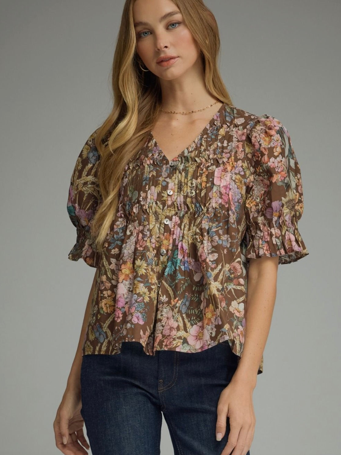 Garden Of Flowers Top