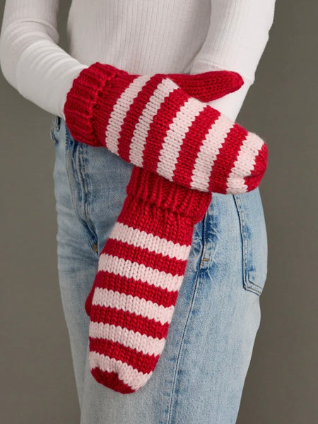 Candy Cane Mittens