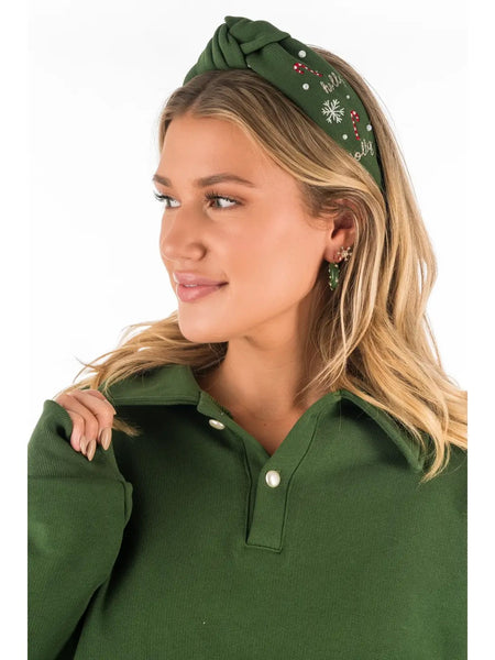 Holly Knot Headband