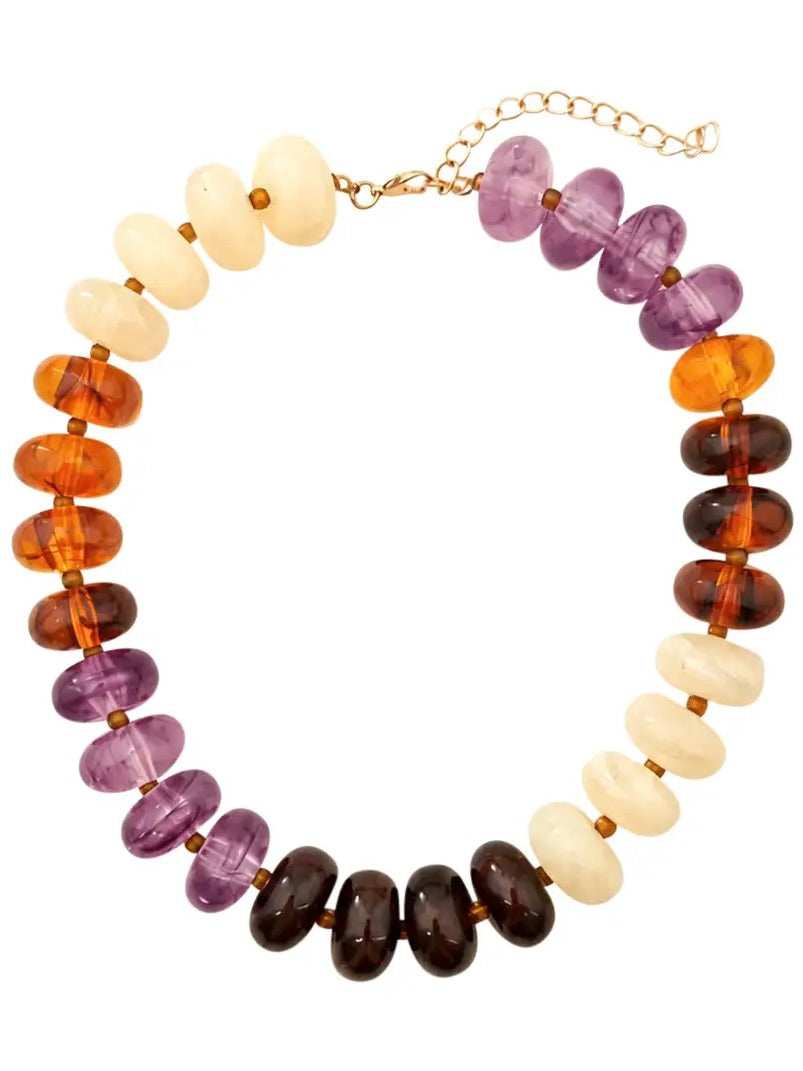 Carissa Chunky Beaded Necklace