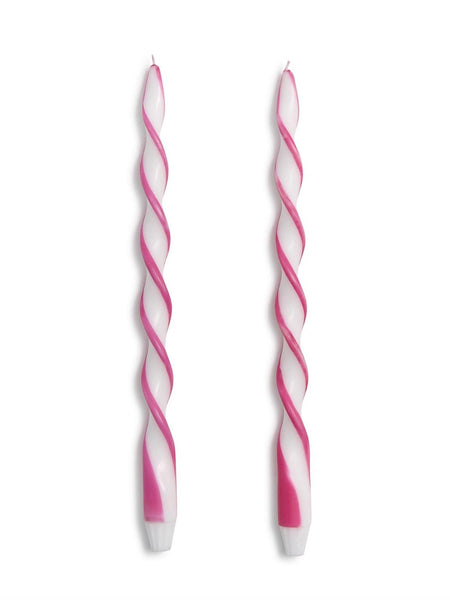 Twist & Glow Set of Two Taper Candles