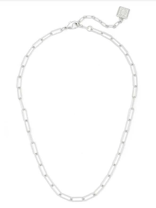 Paperclip Collar Necklace