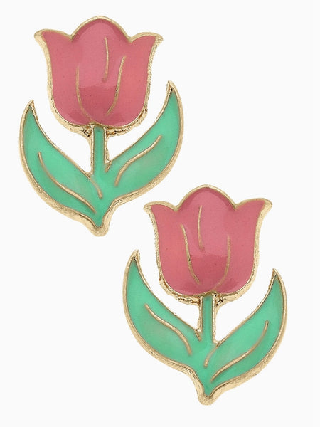 Tulip Studs