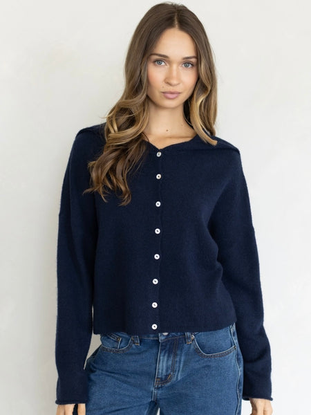 Sailor Collar Piper Cardigan