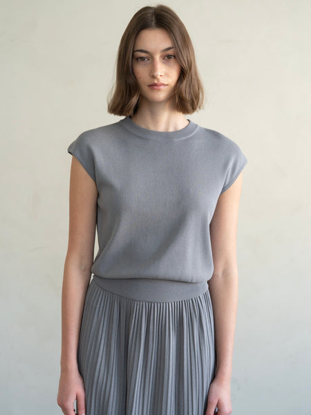 Mia Crew Neck Knitted Top
