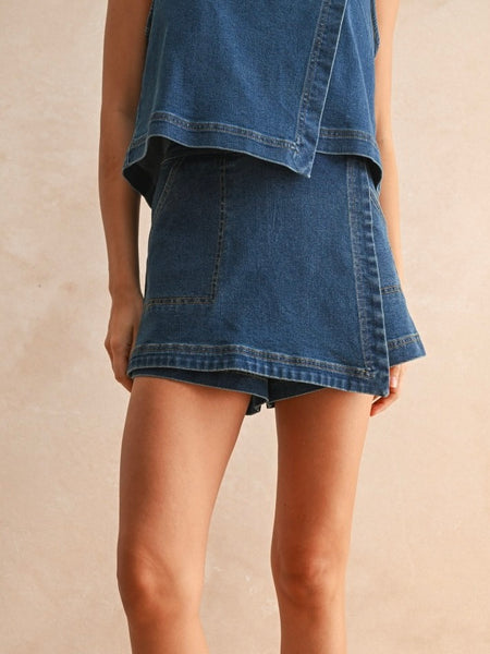 Tessa Denim Skort