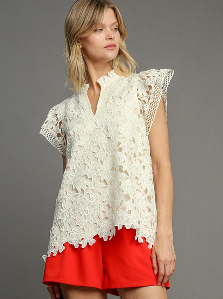 Fly Away Lace Top