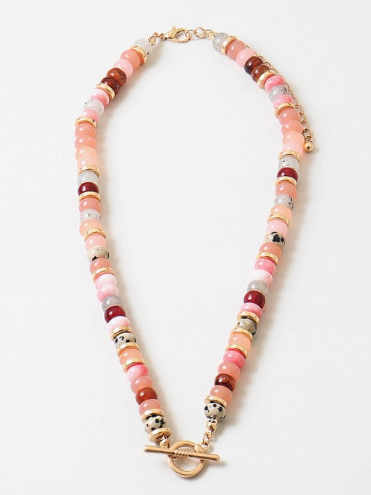 Dalmation Bead Necklace