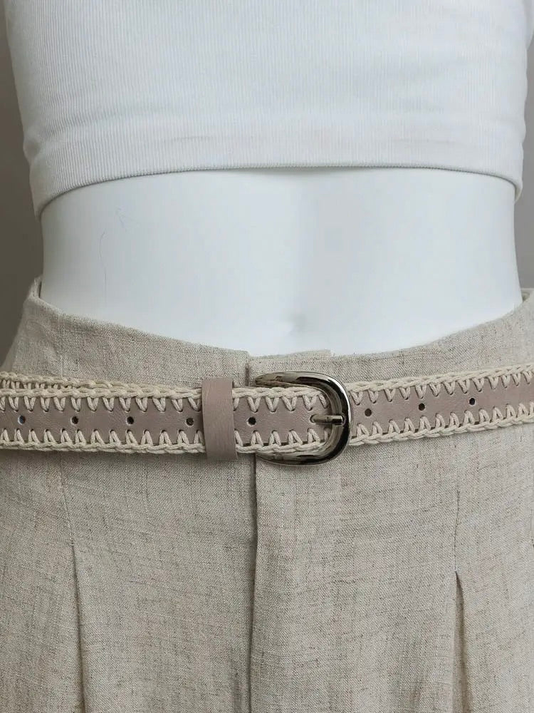 Aria Stitched Belt