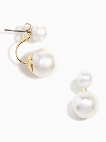Pearl Ear Jacket Earring