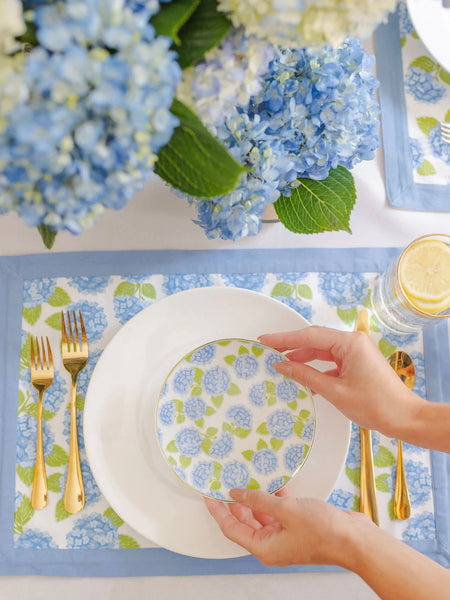 Hydrangea Appetizer Plate