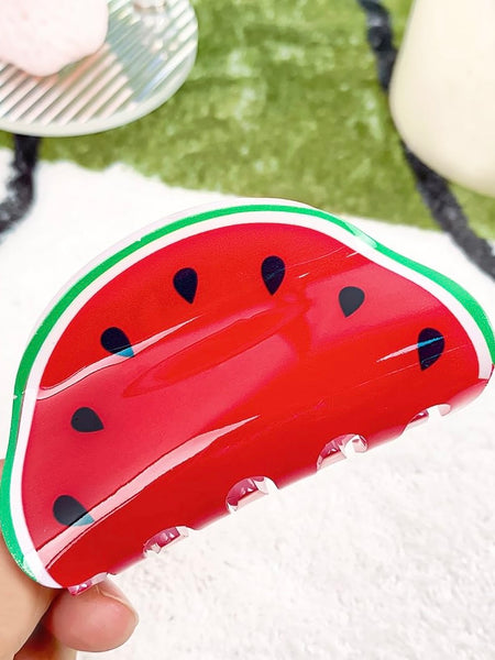 Watermelon Claw Clip