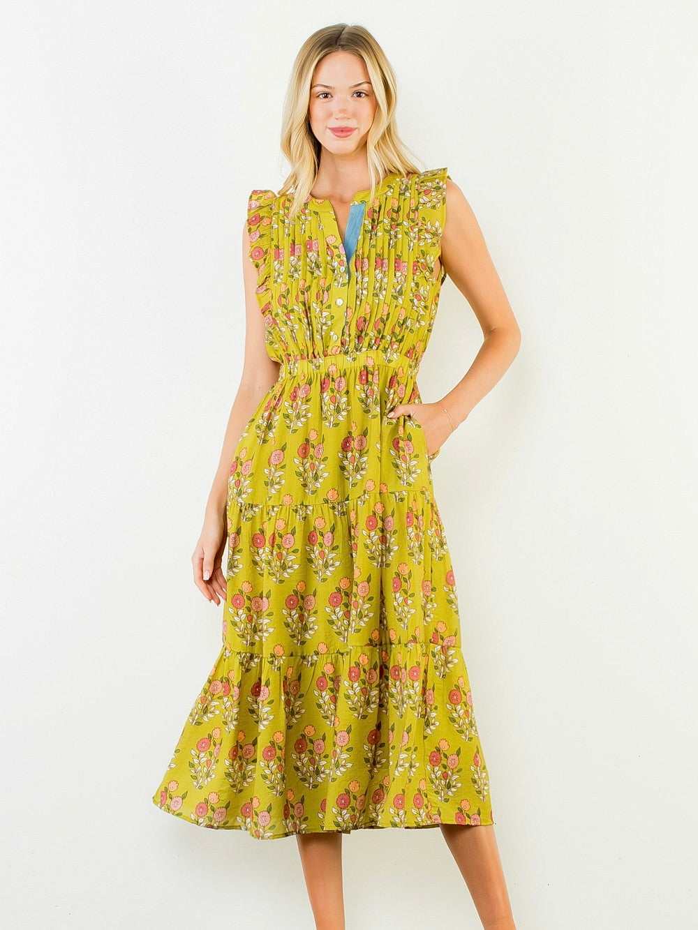 Golden Sunset Dress