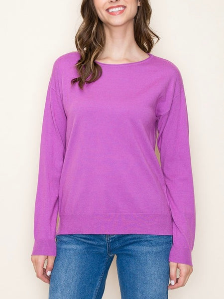 Betty Sweater- Orchid