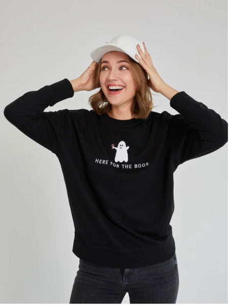 Here For The Boos Sweatshirt
