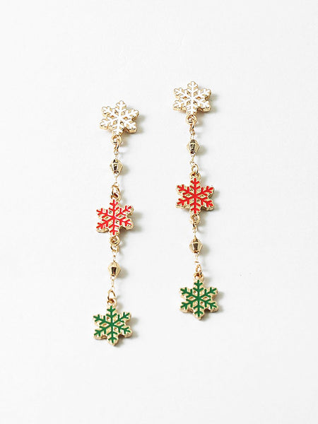 Merry Snowflake Earring
