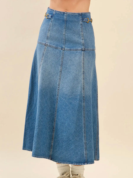 Clemson Midi Skirt