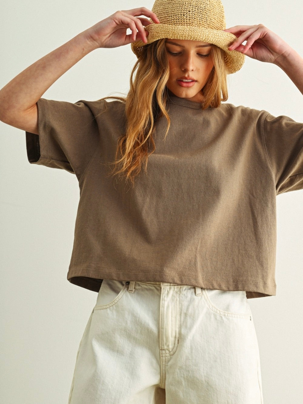 Liz Linen Knitted Top