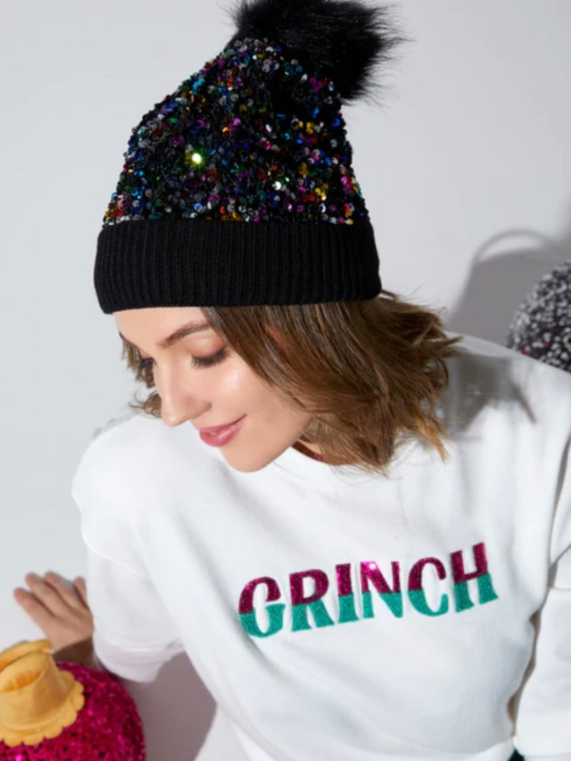 Grinch Sequins Sweatshirt