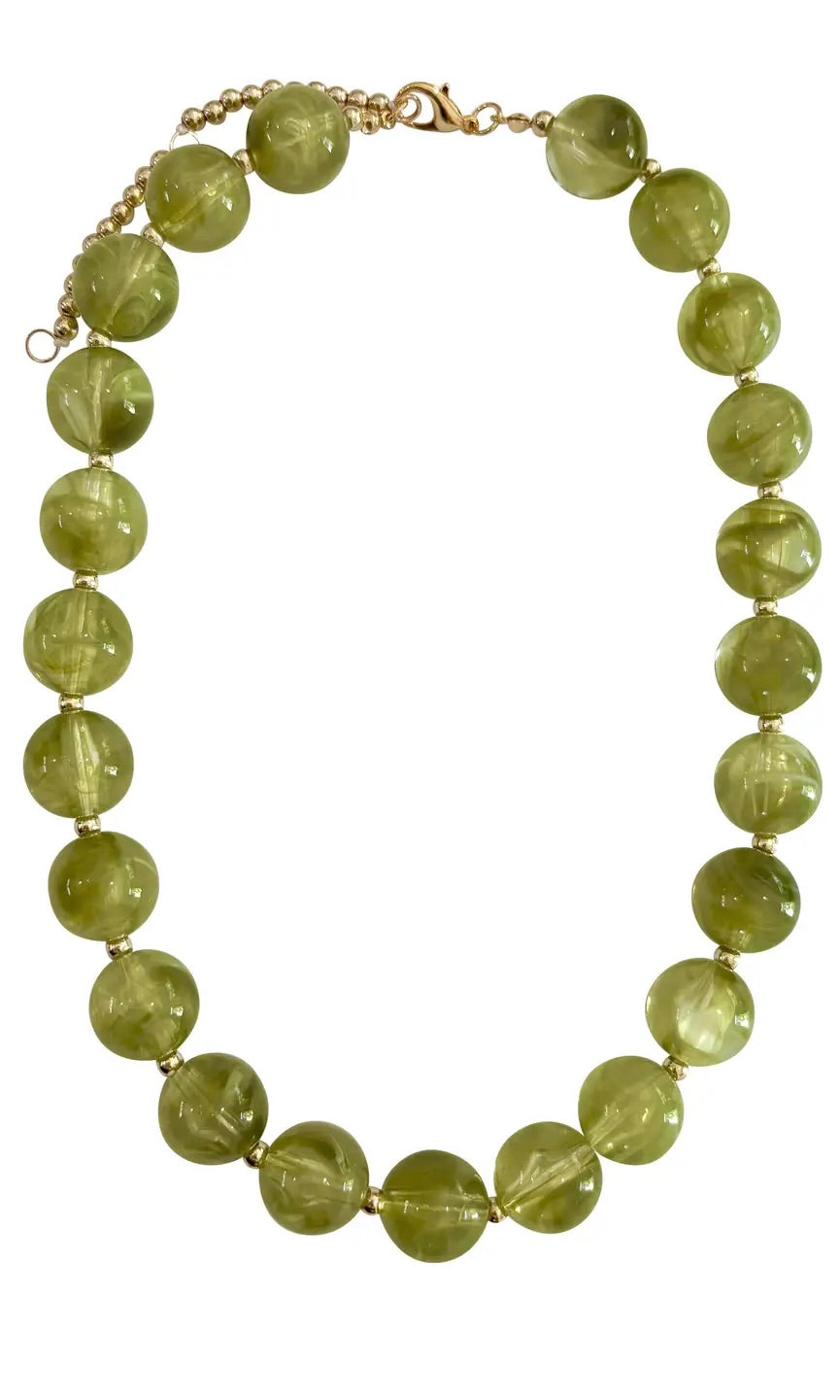Avery Chunky Beaded Necklace