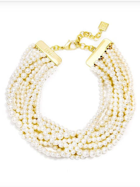 Stranded Pearls Collar
