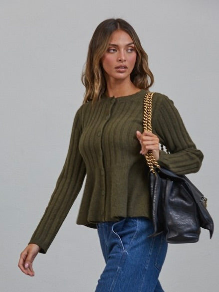 Penny Peplum Sweater