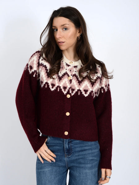 Cornelia Crewneck Cardigan