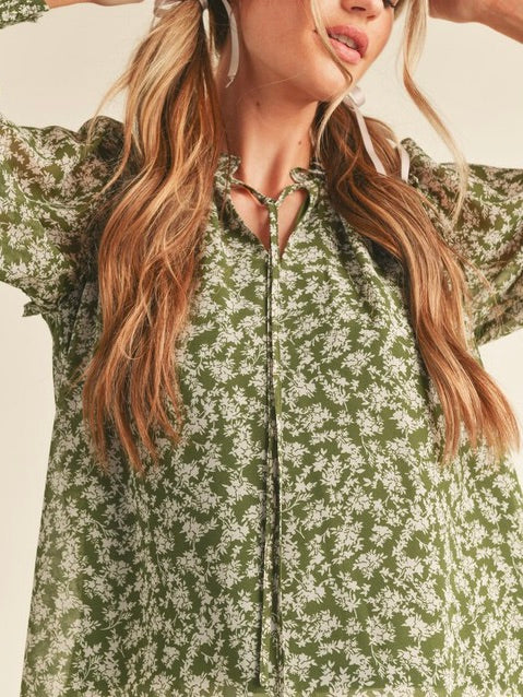 Betsy Floral  Blouse