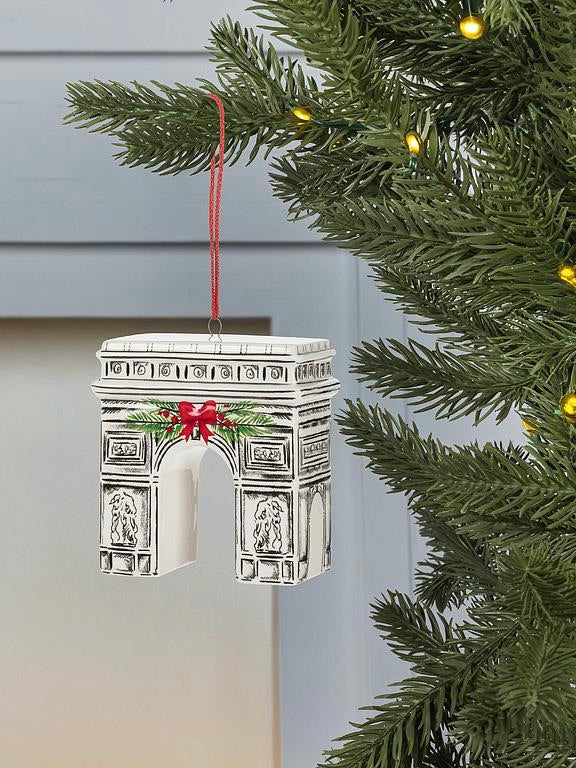 Festive Arc de Triomphe Ornament
