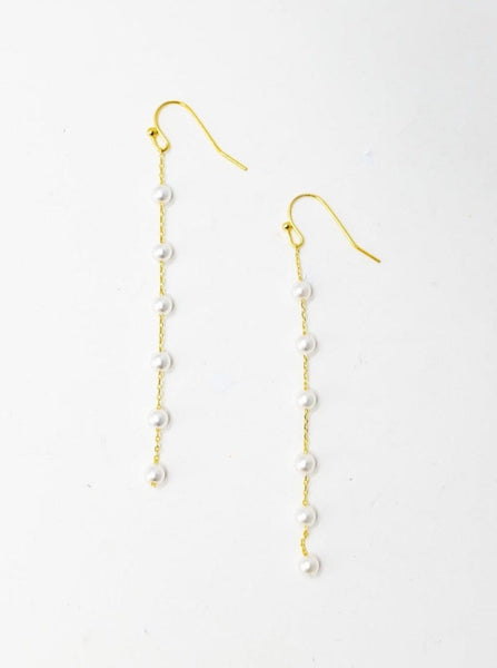String of Pearls Earring